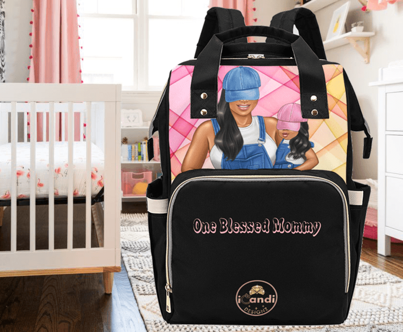 Blessed Mommy Diaper Backpack - iCandi Designz