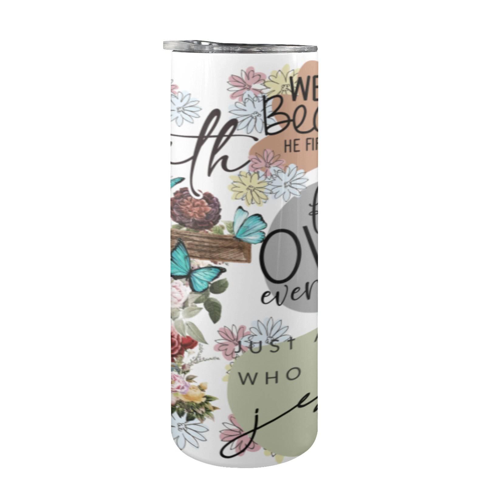 Faith Over Fear Skinny Tumbler - iCandi Designz