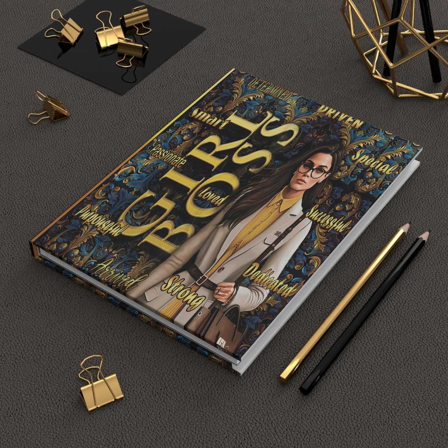 Girl Boss Brunette Journal - iCandi Designz