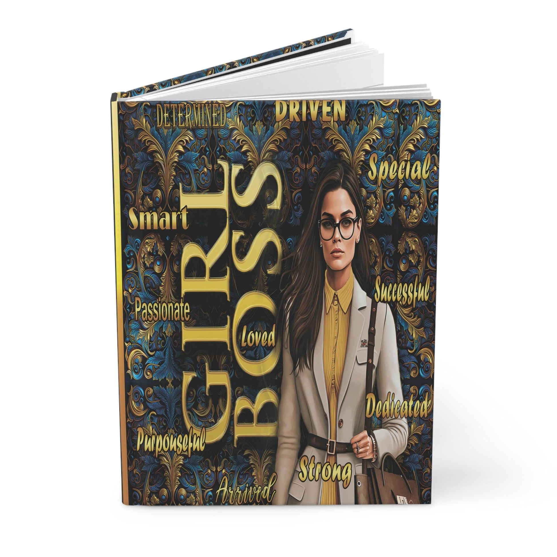 Girl Boss Brunette Journal - iCandi Designz