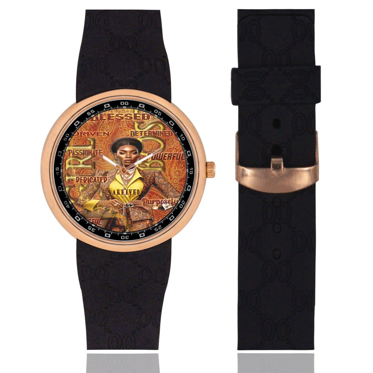 Girl Boss Rose Gold Watch - iCandi Designz