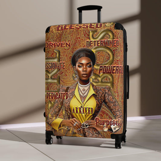 Girl Boss Spinner Suitcase - iCandi Designz