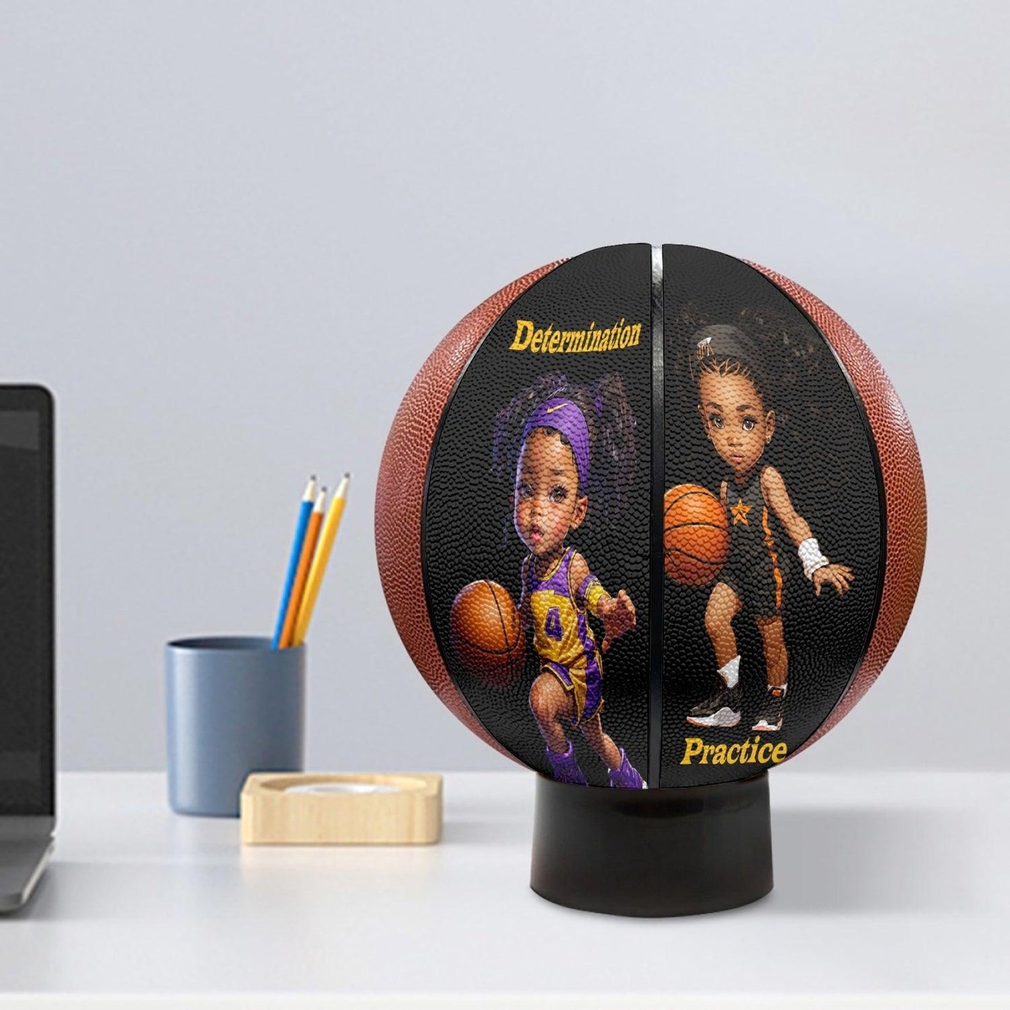 Girlz Ball Too Basketball - iCandi Designz