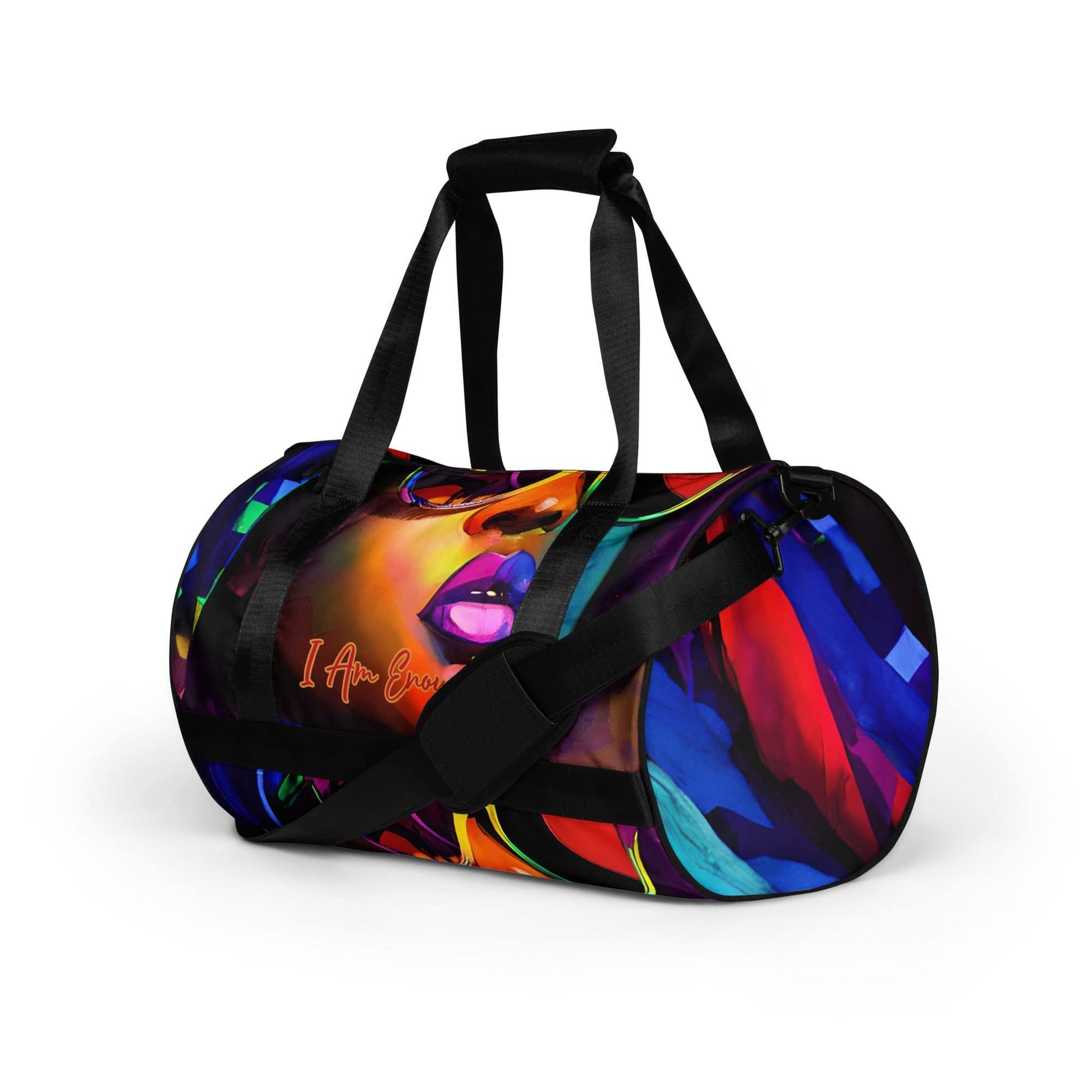 I Am Enough Gym Duffle Bag - iCandi Designz