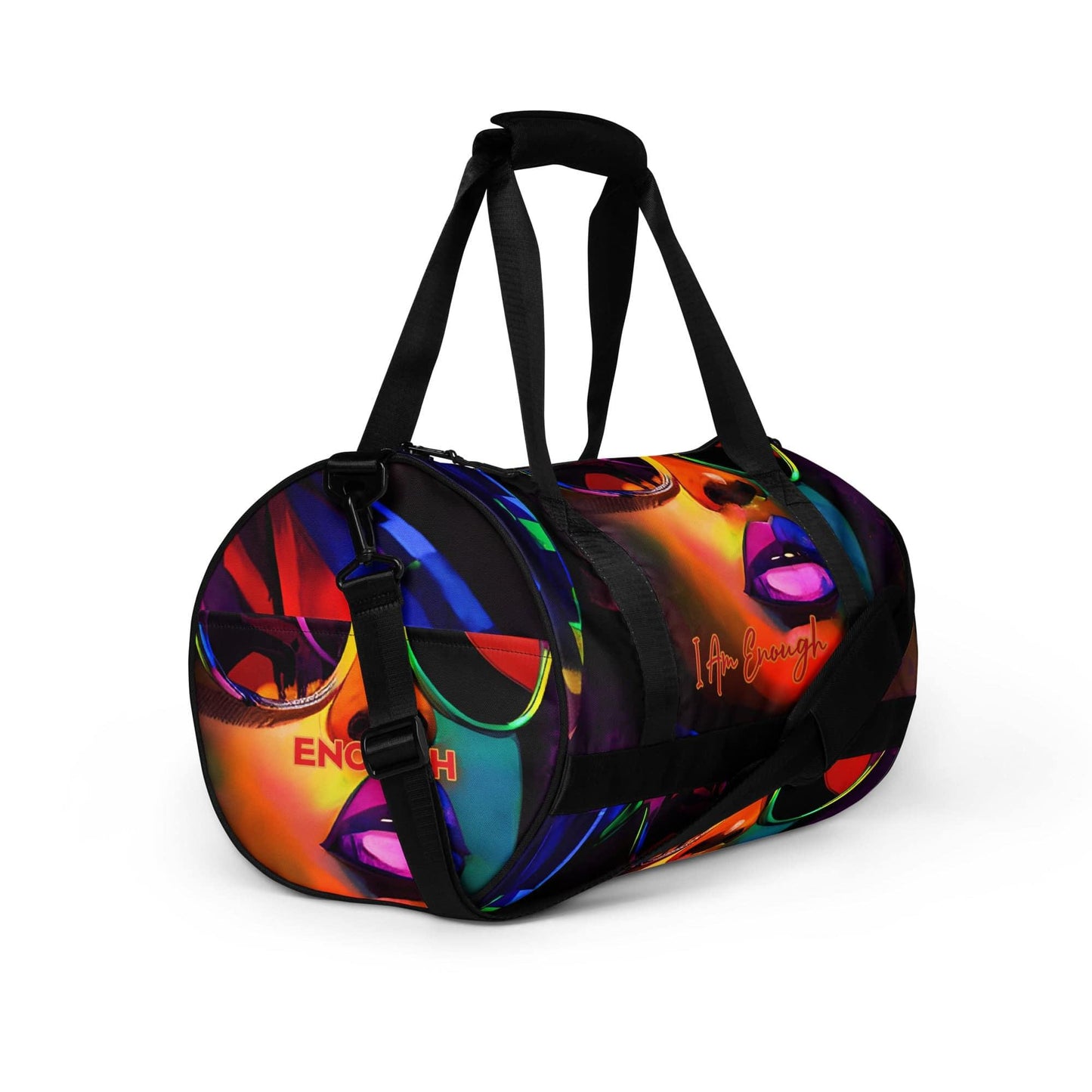 I Am Enough Gym Duffle Bag - iCandi Designz