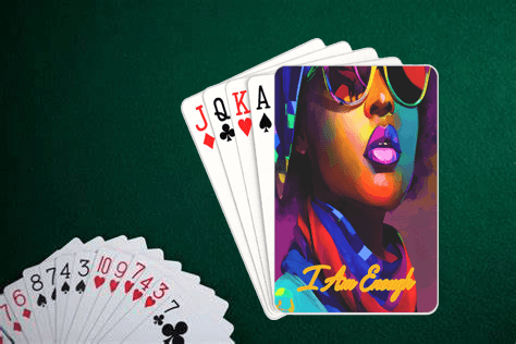 I Am Enough Playing Cards - iCandi Designz