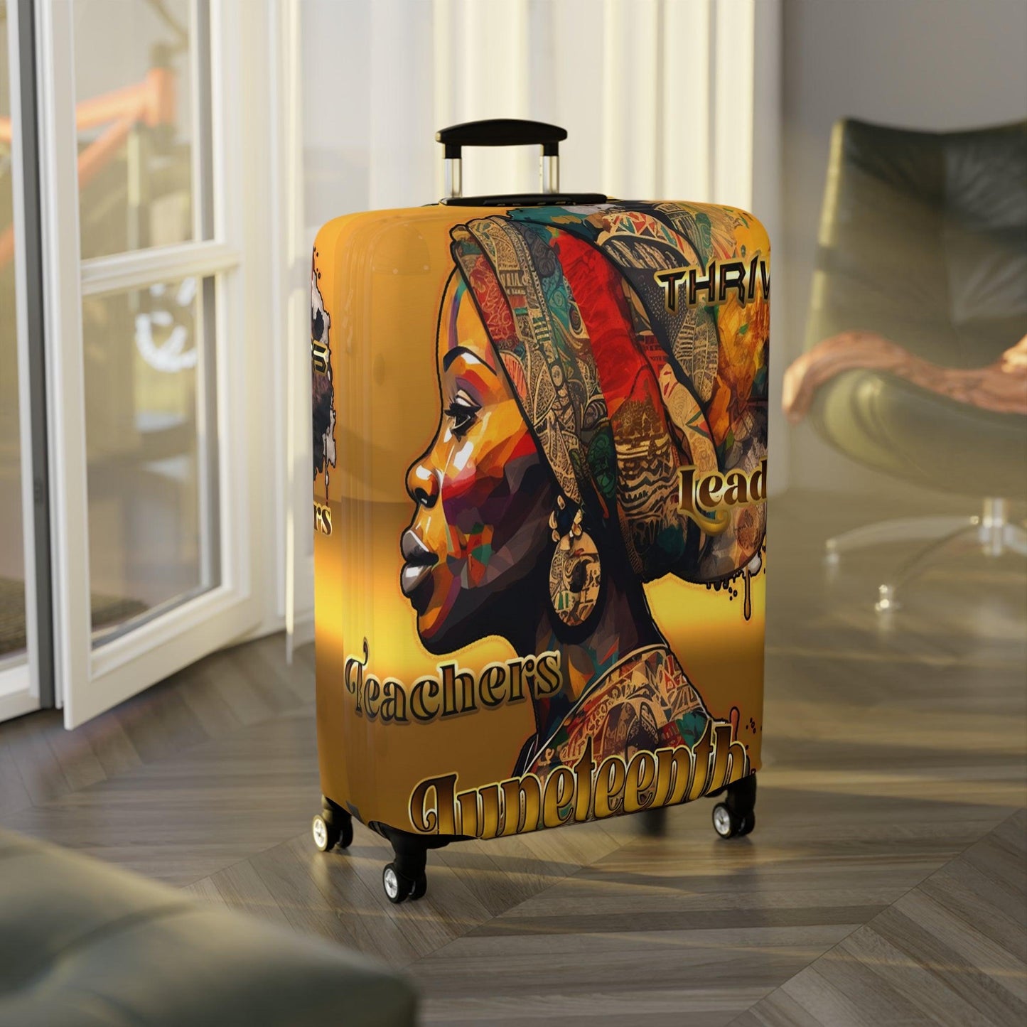 Juneteenth Luggage Cover - iCandi Designz