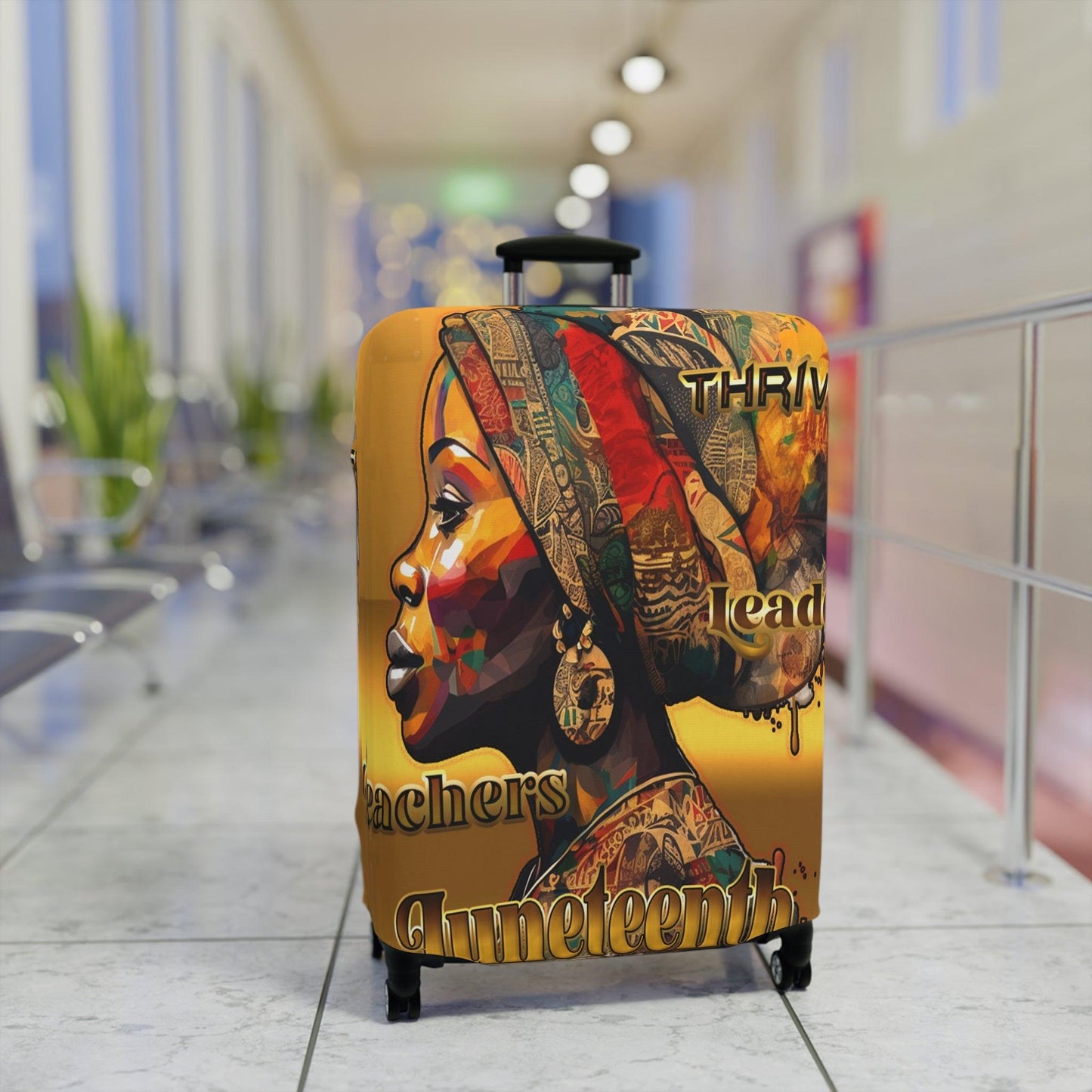 Juneteenth Luggage Cover - iCandi Designz