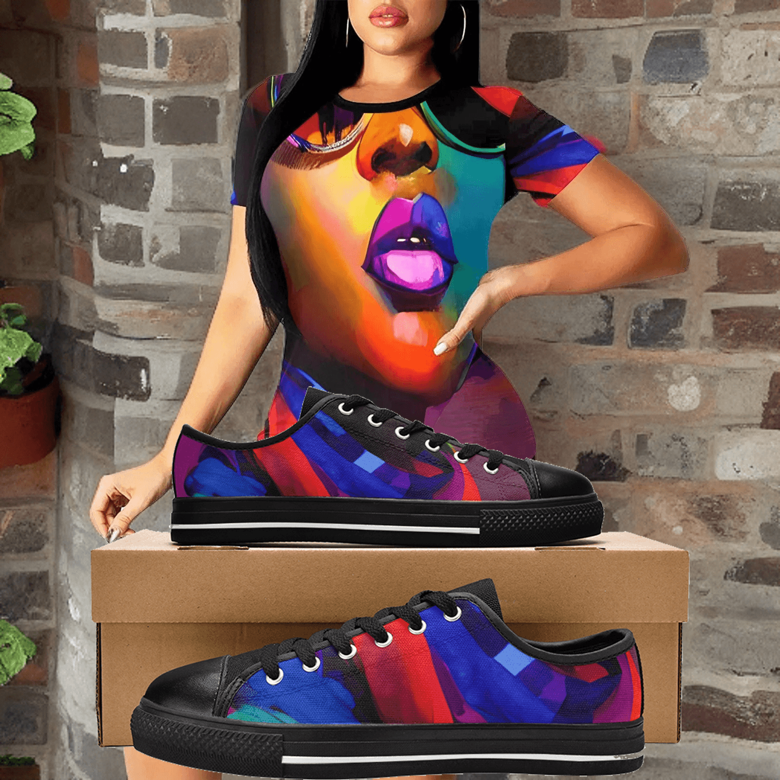 Lady Shade Sneakers - iCandi Designz