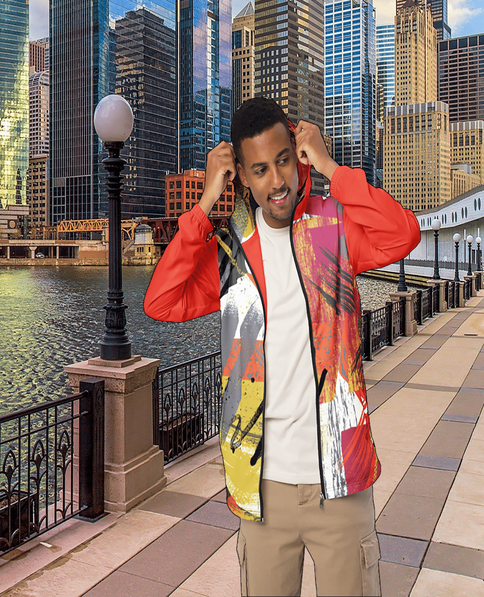 Men’s Summertime Windbreaker - iCandi Designz