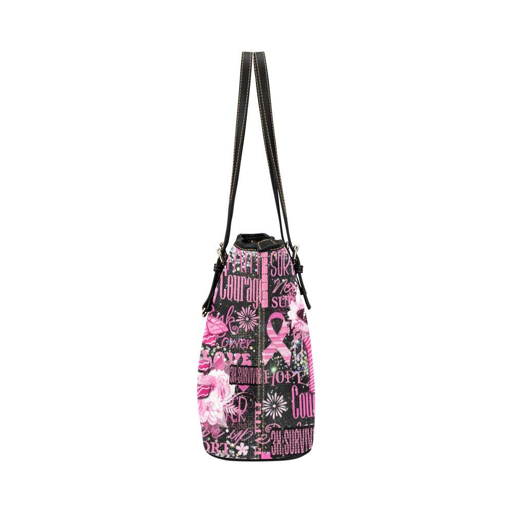 Personalized Breast Cancer Tote - iCandi Designz