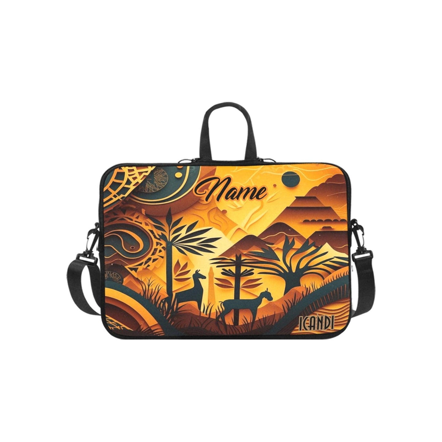 Golden Sunset 17 inch Laptop Bag - iCandi Designz