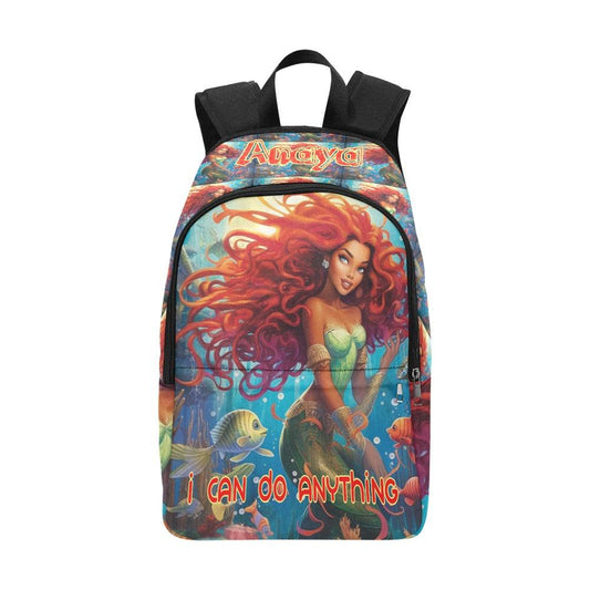 Melanin Mermaid Personalized Backpack - iCandi Designz