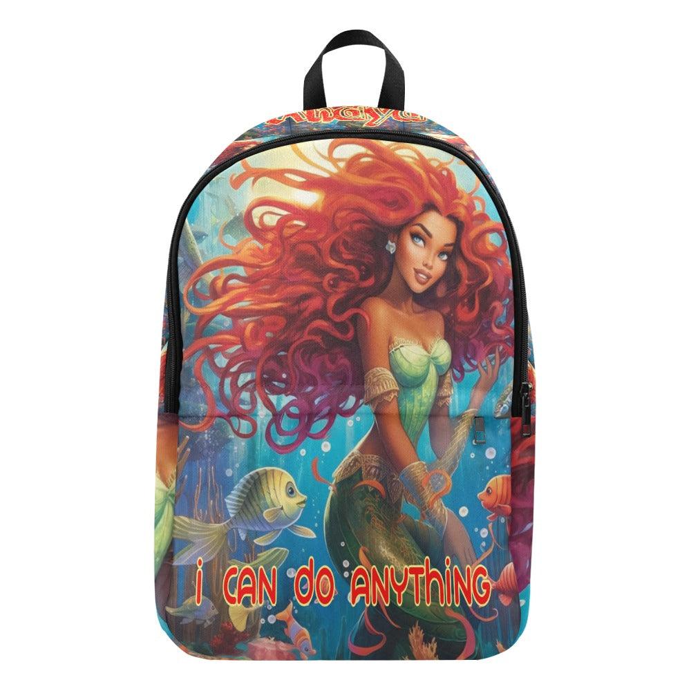 Melanin Mermaid Personalized Backpack - iCandi Designz