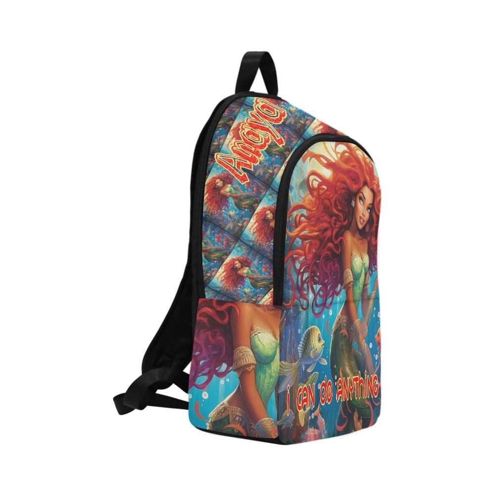 Melanin Mermaid Personalized Backpack - iCandi Designz