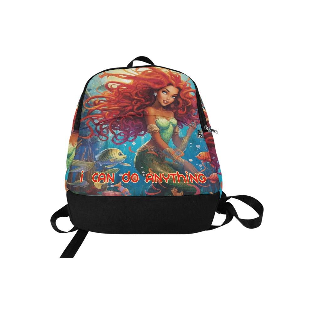 Melanin Mermaid Personalized Backpack - iCandi Designz